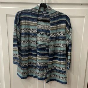 Chaps Size Med Cardigan